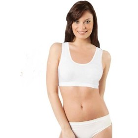 Resim Elite Life 775 Kalın Askılı Dikişsiz Sporcu Sütyen Büstiyer 