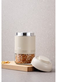 Resim Emsan Moko 650 Ml Saklama Kavanozu Ekru 