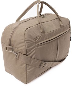 Resim MUCCO KAFF Krinkıl Kumaş Büyük Boy Kahve Omuz Uzun Askılı & El Askılı Unisex Spor &Fitness&Seyahat Çantası 