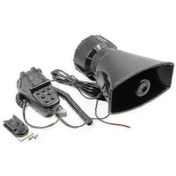 Resim Createtech 5 Ton Araba Megafon, 12v 110db Alarm Kornası, Yangın Ambulansı Siren, Yüksek Kalite 
