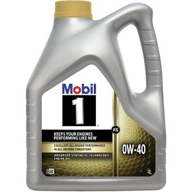 Resim Mobil 1 FS 0W-40 Tam Sentetik Motor Yağı 4 L 