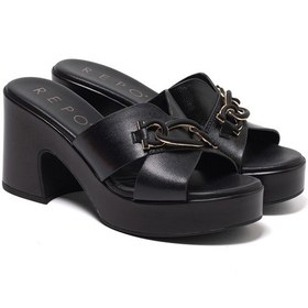Resim Nero Black Terlik Kadın 57121-e6 Repo siyah 