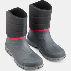 Resim Officeofsy Erkek Kar Botu - Gri / Siyah - SH100 X-Warm 