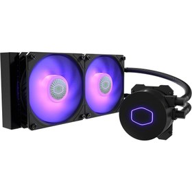 Resim Cooler Master MasterLiquid ML240L v2 RGB 240mm İşlemci Sıvı Soğutucu (MLW-D24M-A18PC-R2) 