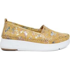 Resim Elit Mn057c Kadın Hakiki Deri Espadril Sarı-sarı Sarı 