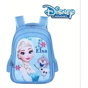 Resim Willowhaven Disney Frozen Geniş Omuz Askılı Sırt Çantası Mavi Orta Boy Mavi 