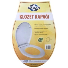 Resim Saban Klozet Kapağı Beyaz 