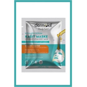 Resim DERMOKIL KAGIT MASKE COLLAGEN SERUM 