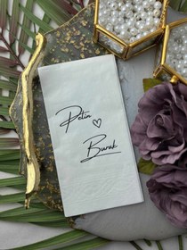 Resim Baskılı Söz Düğün Nişan Peçetesi 20 Adet 