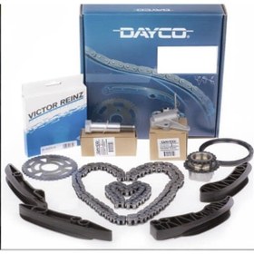 Resim DAYCO Bmw 5 Serisi F10 Kasa 525d N47 Motor Eksantrik Ve Yağ Pompa Zincir Seti Komple Dişlili Kit Mar 