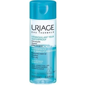 Resim Uriage Waterproof Eye Make-Up Remover - Çift Fazlı Göz Makyaj Temizleyici 100ml 