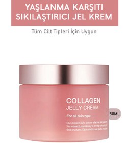 Resim Pastelya Yaşlanma Karşıtı Collagen Jel Yüz Kremi - Nemlendirici Ve Onarıcı Gece Kremi 