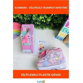 Resim Eğlenceli Ayakkabı Tasarımlı Kumbara Çocuklar İçin Tasarruf Arkadaşı TEK EBAT 