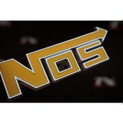 Resim Nos Nitro Ön Panjur Metal 3D Vidalı Logo Amblem (549122047) 