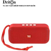 Resim DRİTON TG516 AUX/USB/SD/FM/BLUETOOTH DESTEKLİ TAŞINABİLİR WIRELESS HOPARLÖR - SPEAKER 