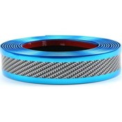 Resim Sones 1m Araç Tamponu Çarpışma Önleyici Şerit, Renk: İki Renkli Mavi 3cm 