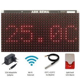 Resim Bewa 5202 Wi-Fi Erişimli Dijital Sıcaklık Göstergesi 