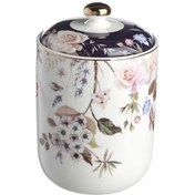 Resim Lucky Art LYHD 683 Fleuriesse New Bone China Porselen Kavanoz 16cm 