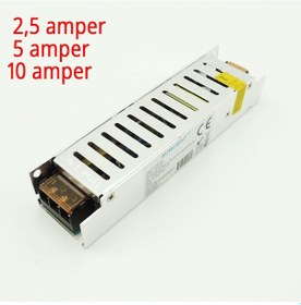 Resim Sunlight Şerit Led Trafo 24V Adaptör Driver 2,5/5/10 Amper 