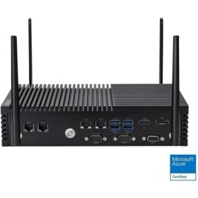 Resim Asus PE200S-E3940 Atom X5-E3940-4GB RAM-128GB Ssd-Fdos Endüstriyel Mını Pc 6-Serı Port+4-Ethernetli 
