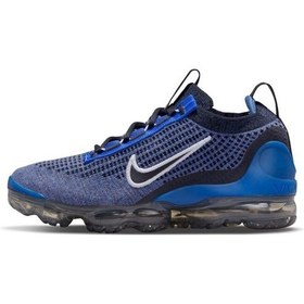 Resim Nike Air Vapormax 2021 Fk Flyknit Game Royal Blue - Db1550-402 Db1550-402 Kadın Sneaker Mavi 