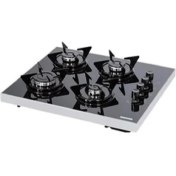 Resim Luxell LX-40TSHDF Setüstü Siyah Cam Ocak 