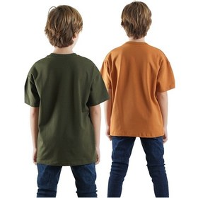 Resim Denokids Erkek Çocuk Basic Oversize 2'li T-shirt Takım Renkli 