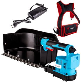 Resim Koham Kh-tp30 Tetikli Çay Toplama Makinesi 7.5ah Akülü Sepetli 