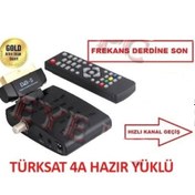 Resim EYEPC Merkezi Sistem Uyumlu Scart Girişli Mini SD Uydu Alıcısı Yüklü EYEPC