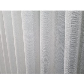Resim Livoras Home Balıksırtı Sık Dokuma Tül Perde Beyaz 