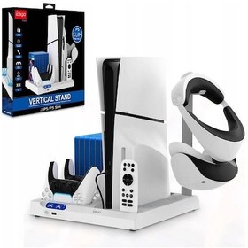 Resim Konsol Plus Ps5 Slım / Fat Soğutucu Özellikli Vr Standlı Şarj Dikey Standı PG-P5S028 