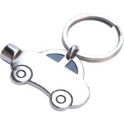 Resim Trend Hediyelik Araba Şeklinde Metal Purjör Anahtarlık 