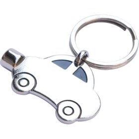 Resim Trend Hediyelik Araba Şeklinde Metal Purjör Anahtarlık 