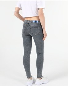 Resim Colin's Colins Super Slim Fit Orta Bel Dar Paça Kadın İndigo Jean Pantolon Cl1054582 Q1.v1 Dn08303 Denim 