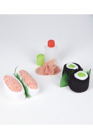 Resim Socks + Stuff Salmon Sushi 2’li Set Çocuk Çorap 