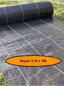 Resim MRT PLASTİK JUT ZEMİN KAPLAMA MALZEMESİ, ÇİM ÇIKARMAZ, 3,15x100 metre 