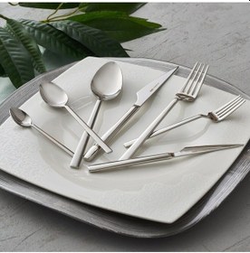 Resim Karaca Davina Elegance 12 Kişilik 84 Parça Çatal Kaşık Bıçak Seti 