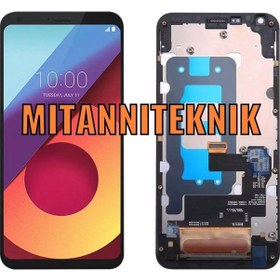 Resim LG Uyumlu Q6 M700 Lcd Ekran Dokunmatik Full Çıtalı 
