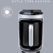 Resim Karaca Hatır Hüps Silver Türk Kahve Makinesi 