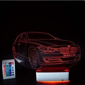 Resim Kişiye Özel Plakalı Araba 3D Led Lamba 