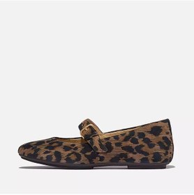 Resim D20 Chocolate Mix Babet Kadın E3l-d20 Fitflop Delıcato Leopard Suede Mary Janes Chocolate Mix D20 Chocolate Mix 