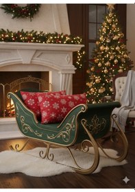 Resim More Home Kapaklı Yastık Kılıfı 2 Adet 50 X 70 Cm Kar Tanesi Çok Renkli 