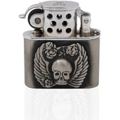 Resim Zekupp Joker Çakmak - Zippo Kuru Kafa Tasarımlı Çakmak N11.3508 