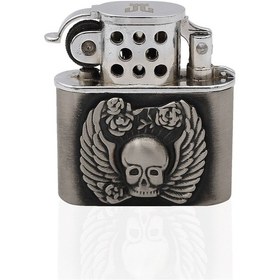 Resim Zekupp Joker Çakmak - Zippo Kuru Kafa Tasarımlı Çakmak N11.3508 