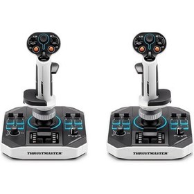 Resim Thrustmaster Sol-R 2 Hosas Space Sim Duo – 88 Tuşlu Çift Joystick, Sci-Fi Tasarım, Pc Uyumlu 