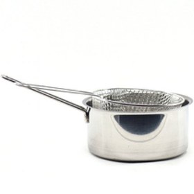 Resim Özberk 20 Cm Metal Kulplu Telli Fritöz Kızartma Tenceresi 