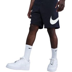 Resim Nike Club Erkek Şort Ve Kapri Lacivert 