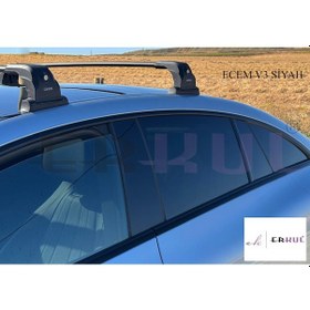 Resim Erkul Bmw 3 Serıes Sedan 2012-2019 Ecem V3 Siyah Fıx Poınt Ara Atkı 