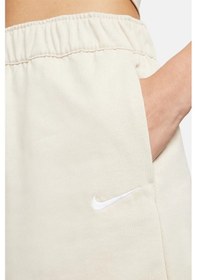 Resim Nike Sportswear Essential Loose Fit Jersey Shorts Bol Kesim Jarse Kumaş Kadın Şort Bej 