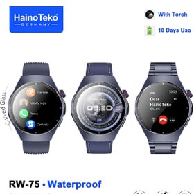 Resim beemen Haino Teko Germany RW-75 Waterproof Akıllı Saat | 3 Kordonlu | Çağrı & Bildirim | Spor ve Sağlık 